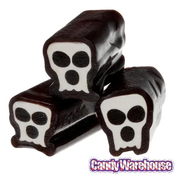 Licorice Skulls Candy: 5LB Bag - Image 5
