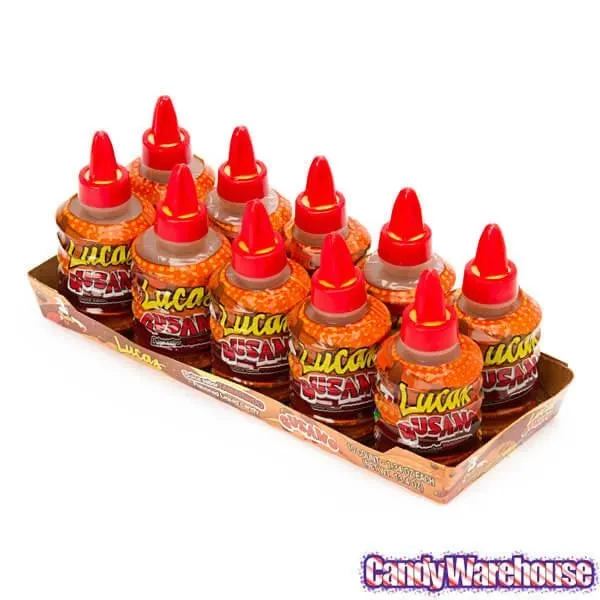 Lucas Gusano Candy - Tamarindo: 10-Piece Pack - Image 2