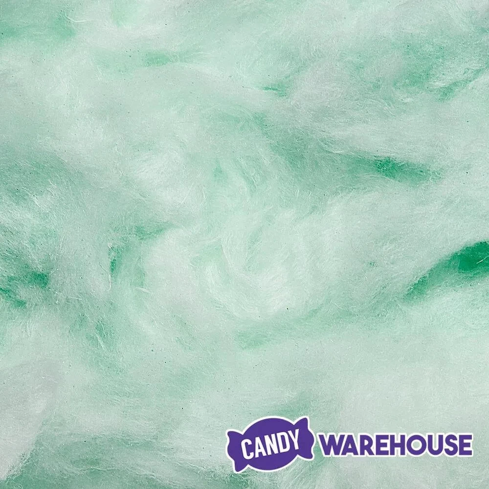 Lupy Lups Green Cotton Candy 0.5-Ounce Packs - Apple: 10-Piece Bag - Image 4