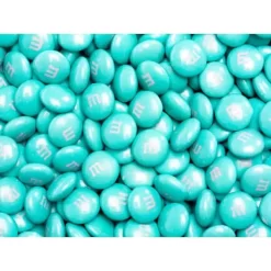 M&M's Milk Chocolate Candy - Aqua: 5LB Bag