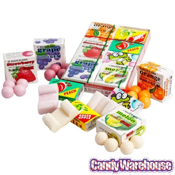Marukawa Gum 7-Flavor Assortment Packs: 15-Piece Box - Image 3