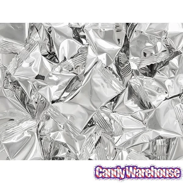 Metallic Silver Wrapped Buttermint Creams: 300-Piece Case - Image 2