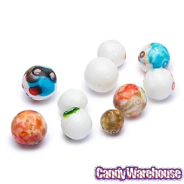 Micro Psychedelic White 1/4-Inch Jawbreakers: 2LB Bag - Image 5