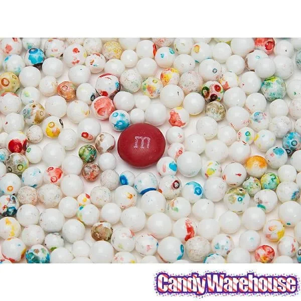 Micro Psychedelic White 1/4-Inch Jawbreakers: 2LB Bag - Image 6