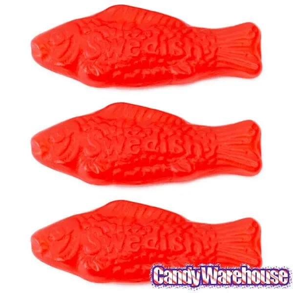 Mini Swedish Fish Candy - Red: 3.5LB Bag - Image 5