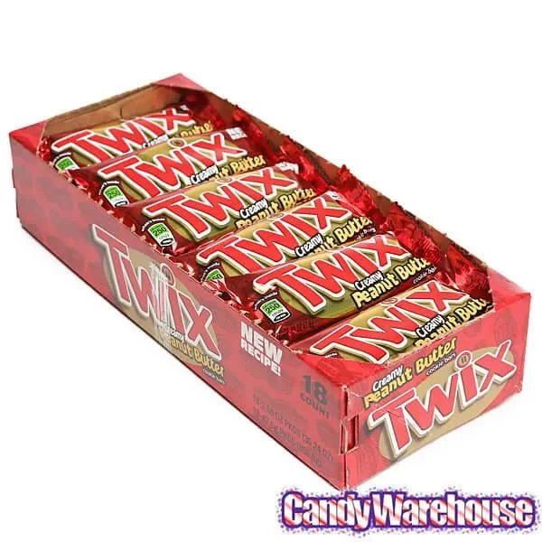 Peanut Butter Twix Candy Bars: 18-Piece Box - Image 2