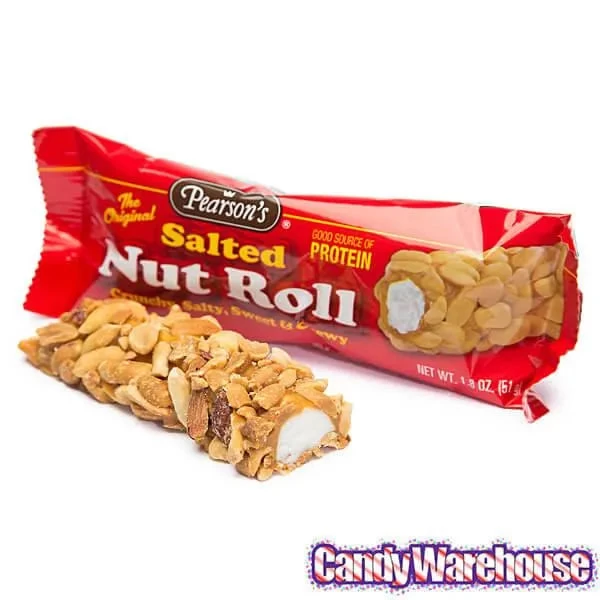 Pearson's Salted Nut Roll Candy Bars: 24-Piece Box - Image 4