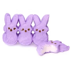 Peeps Marshmallow Candy Bunnies - Lavender: 8-Piece Pack