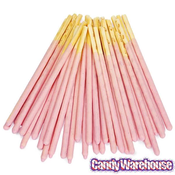 Pocky - Strawberry Cream Covered Biscuit Sticks Packs: 10-Piece Box - Image 3