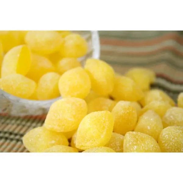 Primrose Sugar Sanded Sour Lemon Drops Candy: 5LB Bag - Image 3