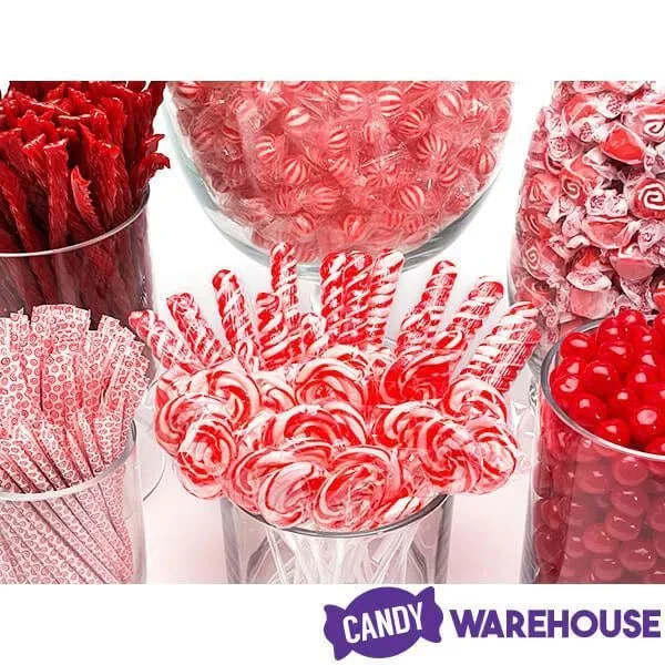 Red Candy Bar Table Assortment - Image 2