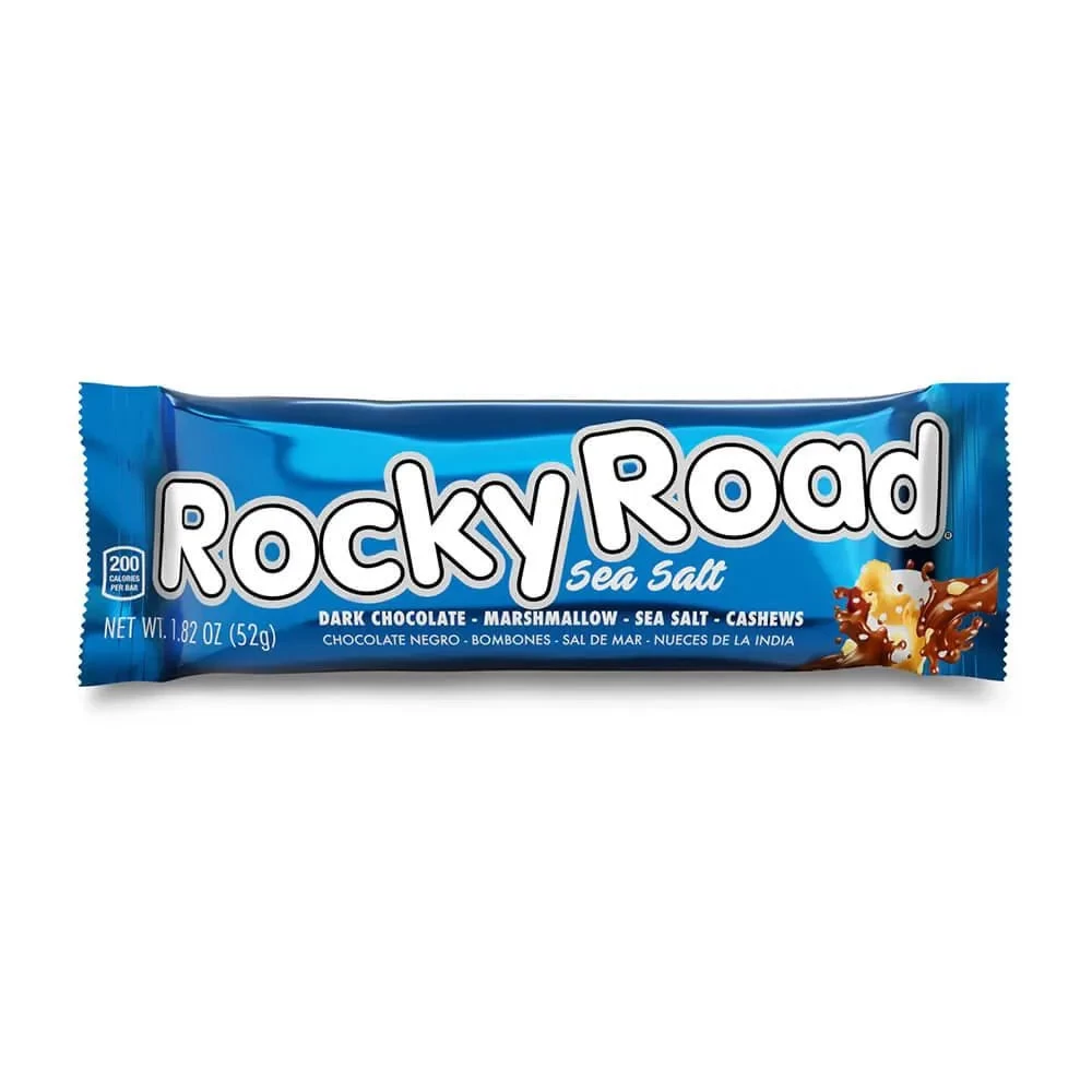 Rocky Road Sea Salt Candy Bars: 24-Piece Box - Image 2