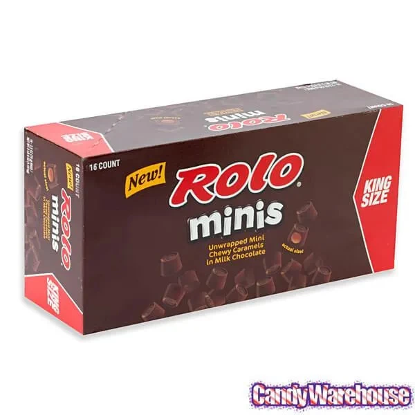Rolo Minis Candy King Size Pouches: 16-Piece Box - Image 2