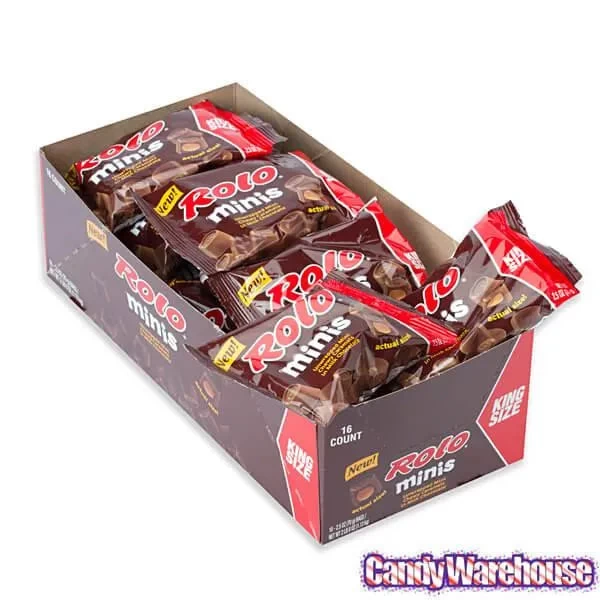 Rolo Minis Candy King Size Pouches: 16-Piece Box - Image 3