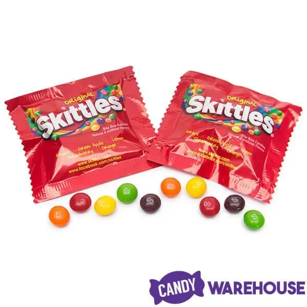 Skittles Candy Fun Size Packs: 22LB Case - Image 2