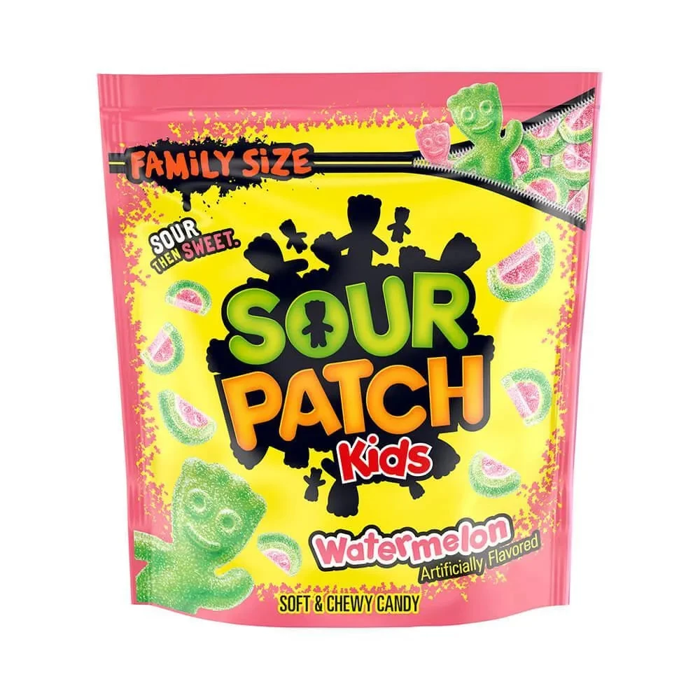 Sour Patch Watermelon Slices Candy 1.8LB Bag