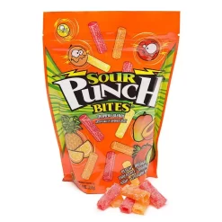 Sour Punch Bites Candy - Tropical: 9-Ounce Bag