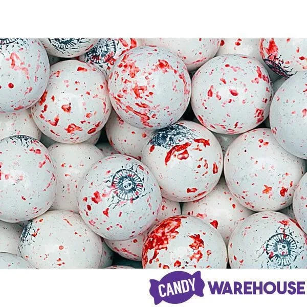 Spooky Eyeballs 1-Inch Gumballs: 850-Piece Case - Image 2