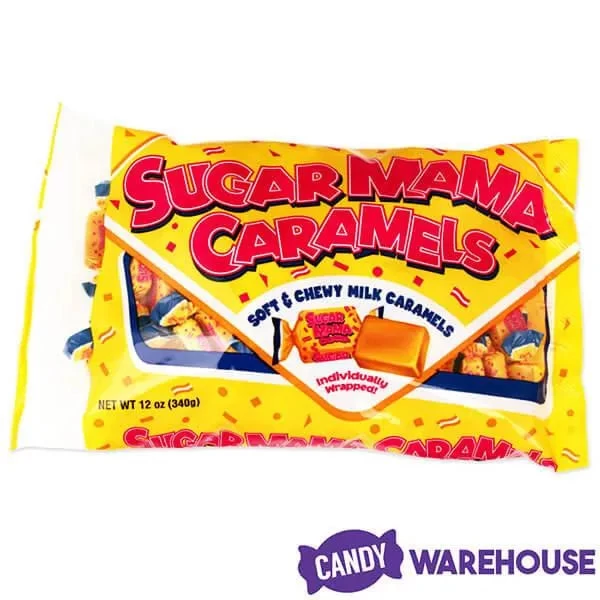 Sugar Mama Caramels Candy: 12-Ounce Bag - Image 2