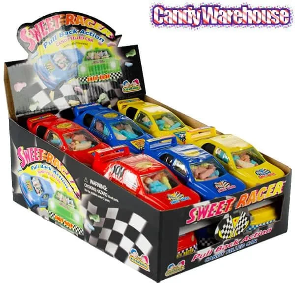 Sweet Racer Candy Filled Race Cars: 12-Piece Box - Image 2