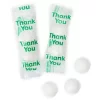 Thank You Chocolate Mints Packets - White: 1000-Piece Case