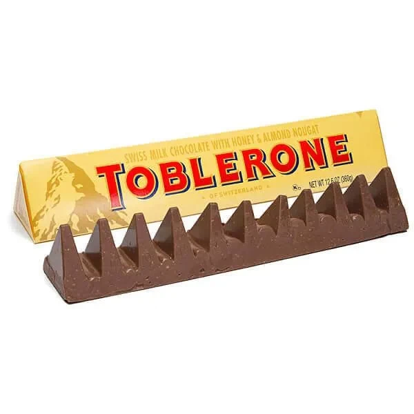 Toblerone Giant 12.6-Ounce Chocolate Bar