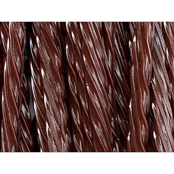 Twizzlers Chocolate Licorice Twists: 12-Ounce Bag