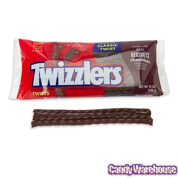Twizzlers Chocolate Licorice Twists: 12-Ounce Bag - Image 4