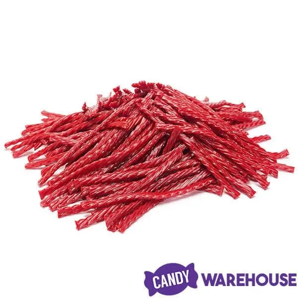 Twizzlers Strawberry Licorice Twists - Unwrapped: 5LB Tub - Image 2