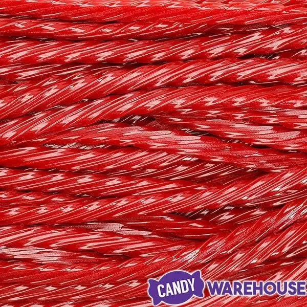 Twizzlers Strawberry Licorice Twists - Unwrapped: 5LB Tub - Image 3