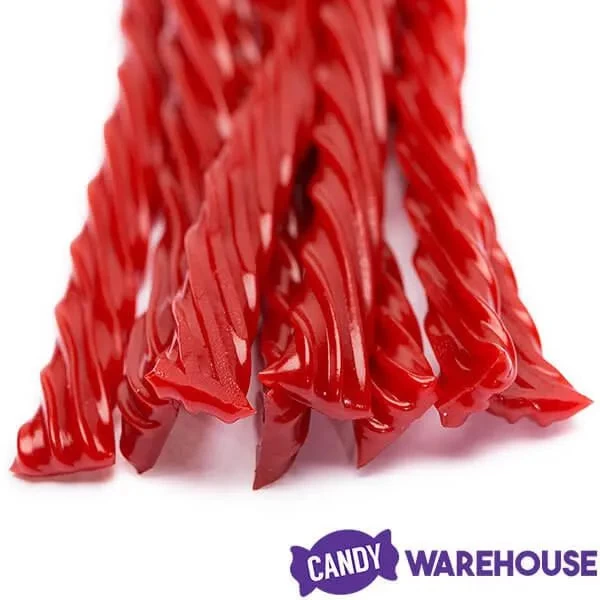 Twizzlers Strawberry Licorice Twists - Unwrapped: 5LB Tub - Image 5