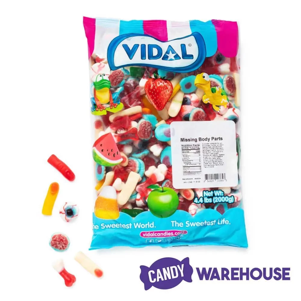 Vidal Missing Body Part Gummies: 2KG Bag - Image 3