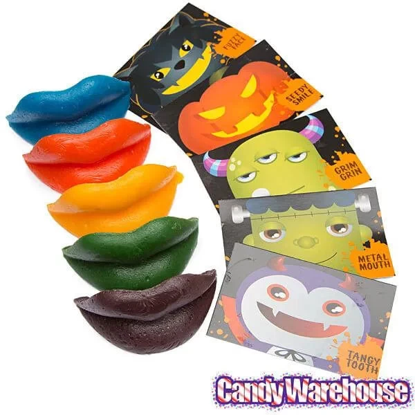 Wax Lips Halloween Candy: 24-Piece Box - Image 5