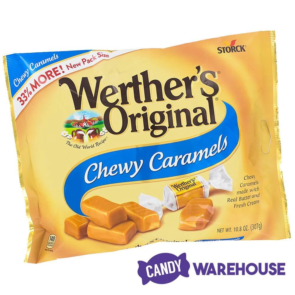 Werther's Original Chewy Caramels Candy: 50-Piece Bag - Image 3