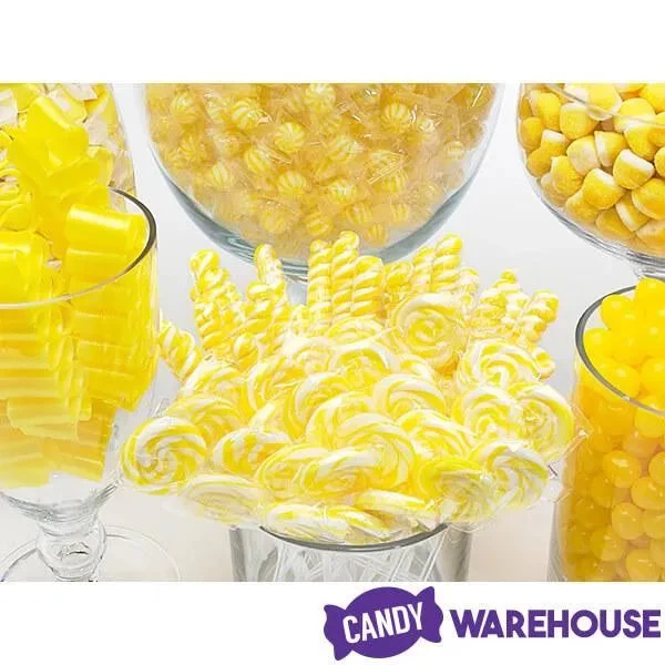 Yellow Candy Bar Table Assortment - Image 3
