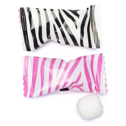 Zebra Prints Wrapped Butter Mint Creams: 300-Piece Case